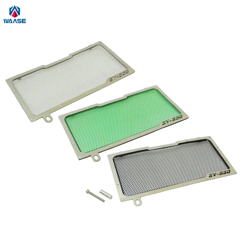 

Защитный чехол для радиатора мотоцикла waase, защита для гриля, защита для радиатора для Suzuki SV650 2016 2017 2018