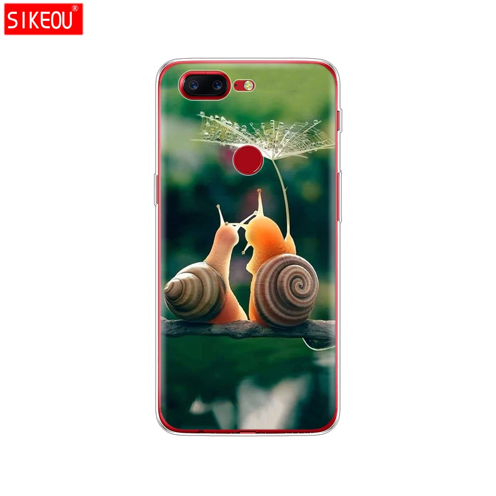12055 Мягкий чехол из ТПУ для Oneplus 5T 5 3, Ультратонкий силиконовый чехол с цветным рисунком для телефона s, чехол для One Plus 5T 5 3, защитный чехол с цветком - Цвет: 12055