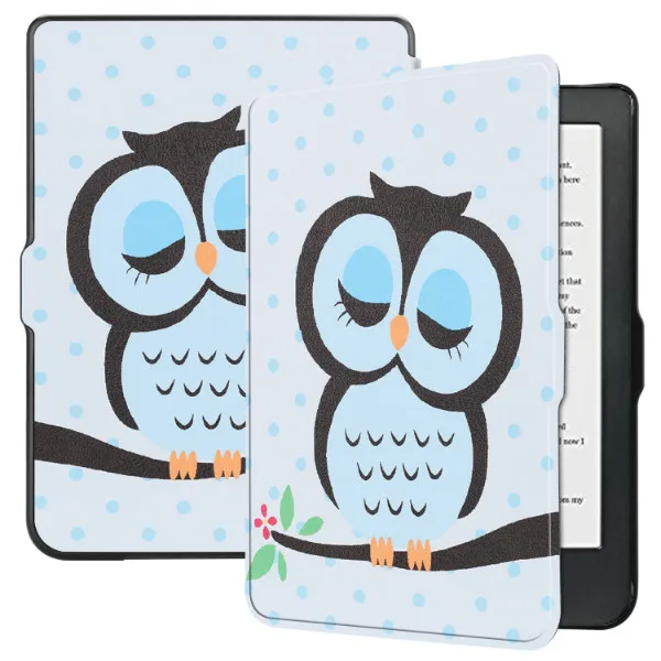 Auto Wake Sleep Case for Kobo Clara HD 6 Inch Magnetic Cute Cover Hd 6'' 2018 Ebook Reader Funda case+ Stylus Pen | Компьютеры и