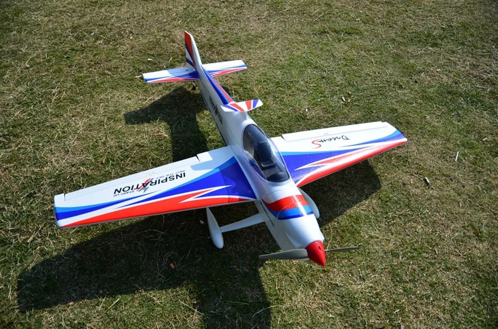 50E/50 класс 1380 мм размах крыльев EPO F3A электрический комплект самолетов с фиксированным крылом RC