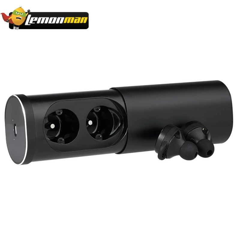 LemonMan TWS b1 Twins Bluetooth наушники портативные мини беспроводные стерео внешний