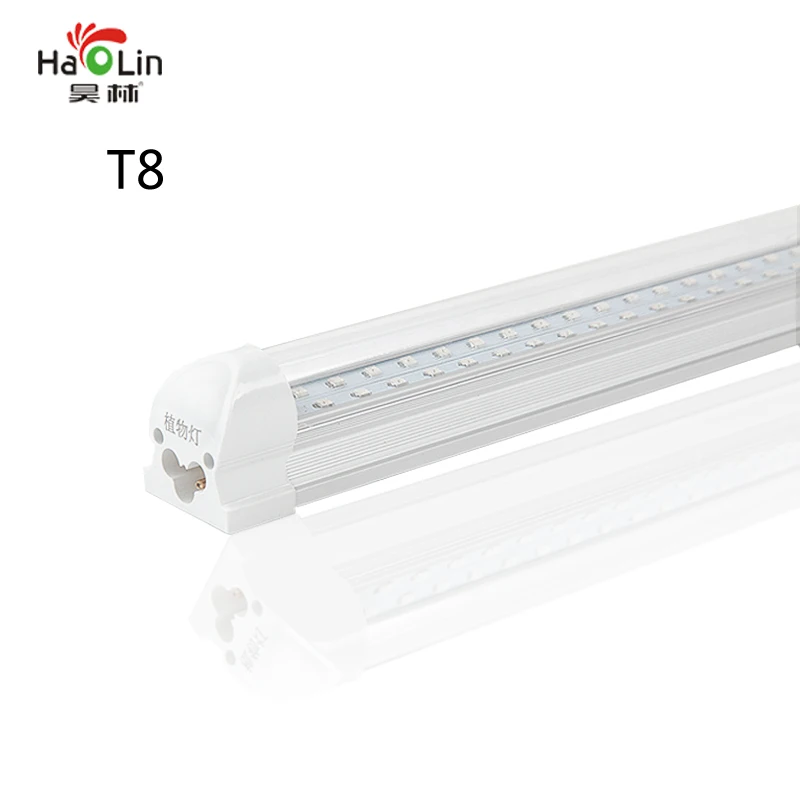 4 шт. двухрядные светодиодные лампы для выращивания растений полный спектр