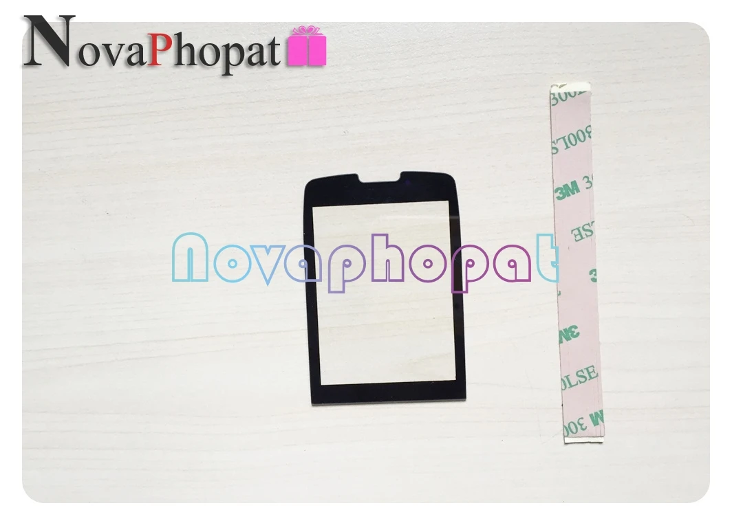 Novaphopat 10 шт./лот для Philips Xenium X5500 стеклянный объектив экран Запасные части +