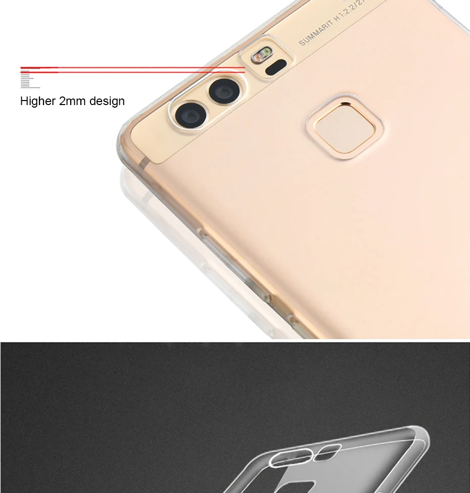 Чехлы на заднюю панель телефона для huawei P10/P10 Lite/P10 Plus силиконовый чехол тонкий прозрачный противоударный мягкий ТПУ P10Lite P10Plus