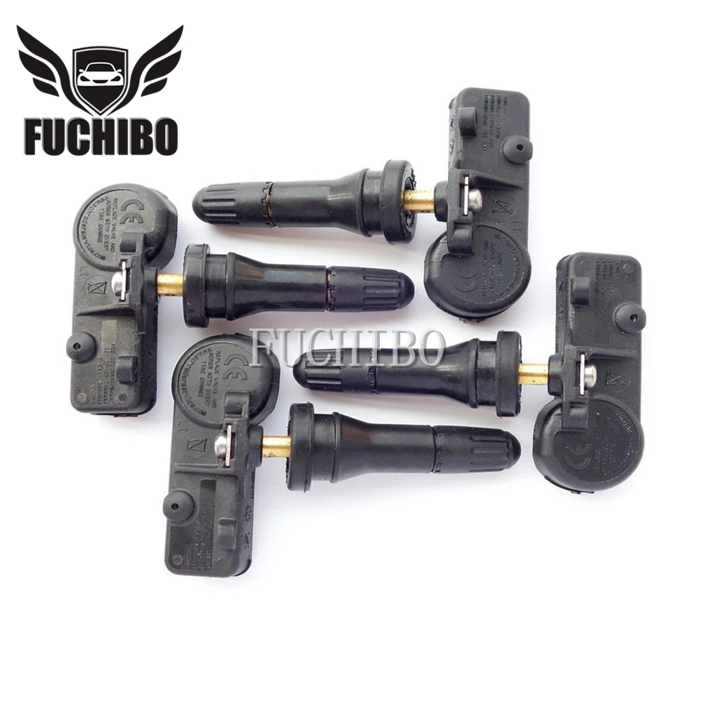 FUCHIBO 4 шт. датчик TMPS для V-W CHRYSLER FIAT джип Dodge Mitsubishi Lancer Outlander 56029398AB давления в шинах |