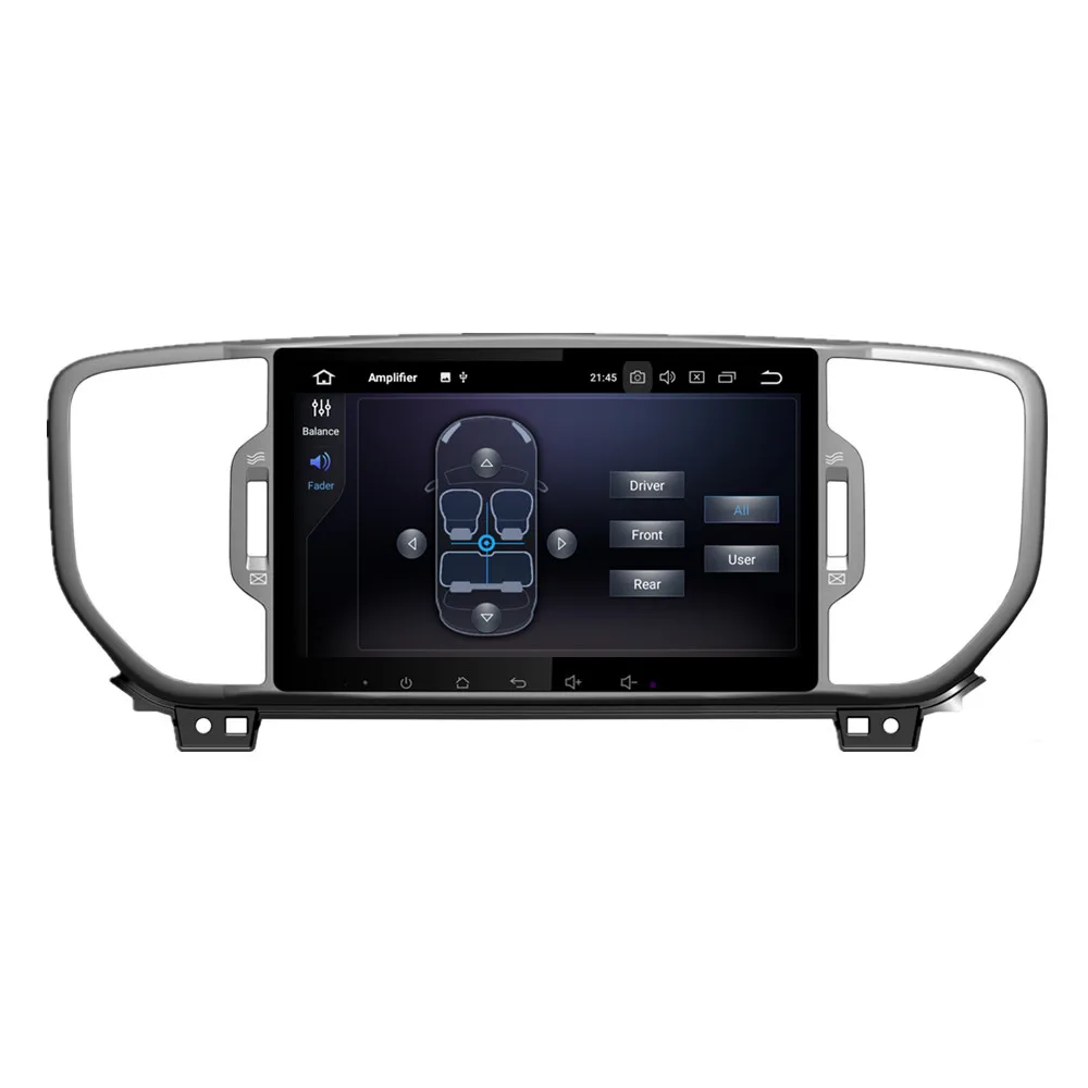 EKIY 9 ''IPS Android 0 2 Din автомобильный DVD мультимедийный плеер для KIA Sportage 2016 2017 2018 KX5
