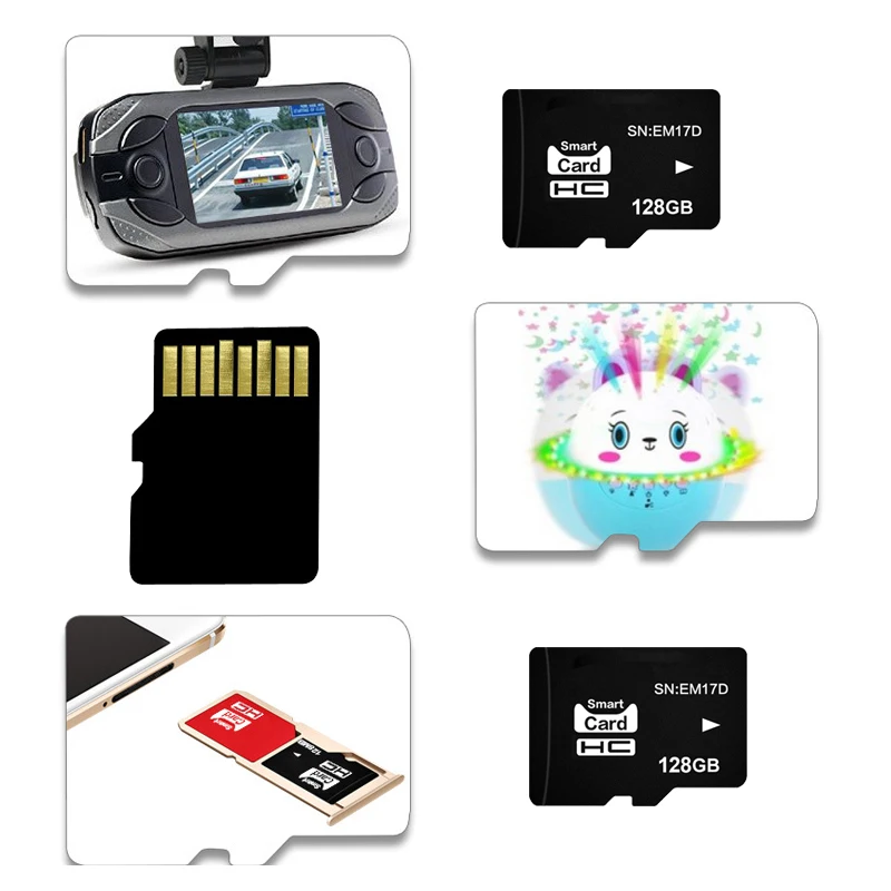 Карта памяти, телефон, 16 ГБ, 4 ГБ, 8 ГБ, 32 ГБ, флеш-карта TF для Micro SD, 128 ГБ, SD карты, 64 ГБ, для телефона, планшета, камера, Прямая поставка