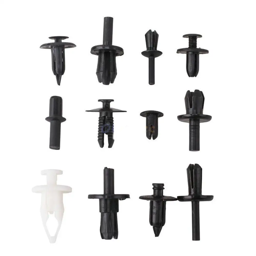 350Pcs Plastic Auto Body Push Pin Rivet Fastener Trim Moulding Clips Screwdriver Car Interior panel buckle Repair Accessories | Автомобили