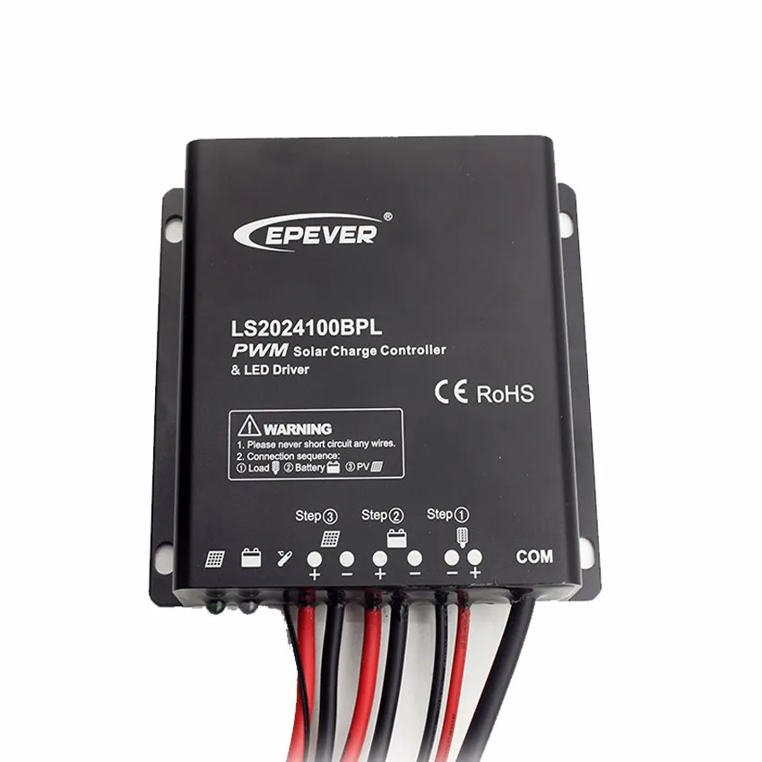 Контроллер зарядного устройства EPSOLAR LS2024100BPL 20 А 12 В 24 IP67 водонепроницаемый