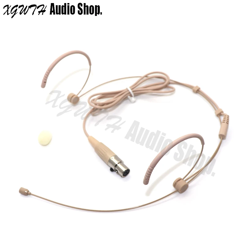 Гарнитура с микрофоном Mini 4 Pin XLR TA4F многонаправленный конденсаторный микрофон