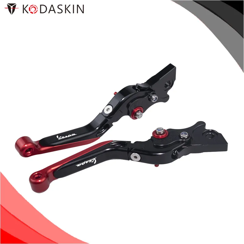 KODASKIN CNC Складные Выдвижные регулируемые мотоциклетные тормозные рычаги