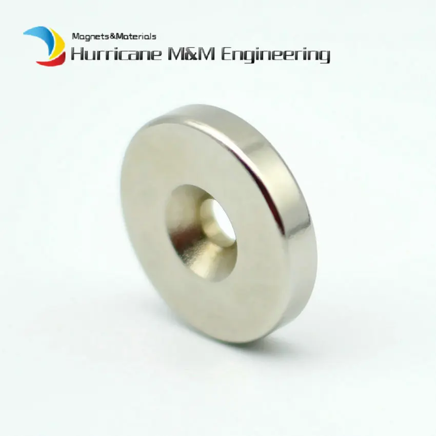 

24pcs NdFeB Countersunk Magnet about Dia. 25x5 mm thick M5 Screw Countersunk Hole Neodymium Rare Earth Permanent Magnet