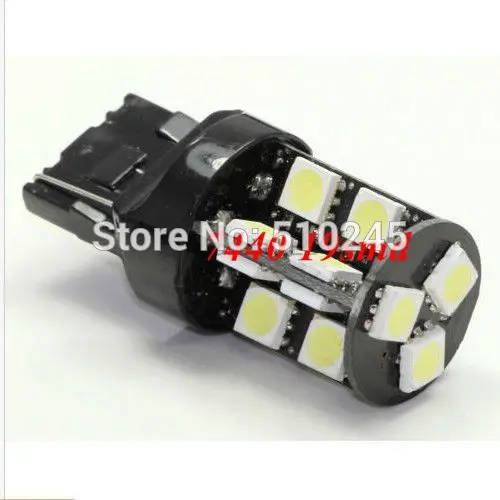 10x w21w t20 7440 Canbus no error 19 SMD 5050 Янтарный Задний сигнал поворота светодиодный