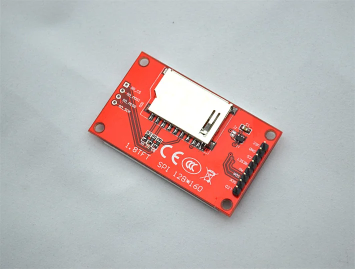 ЖК дисплей TFT 1 8 дюйма ST7735S 128x160 51/AVR/STM32/ARM 8/16 бит|Соединители| |