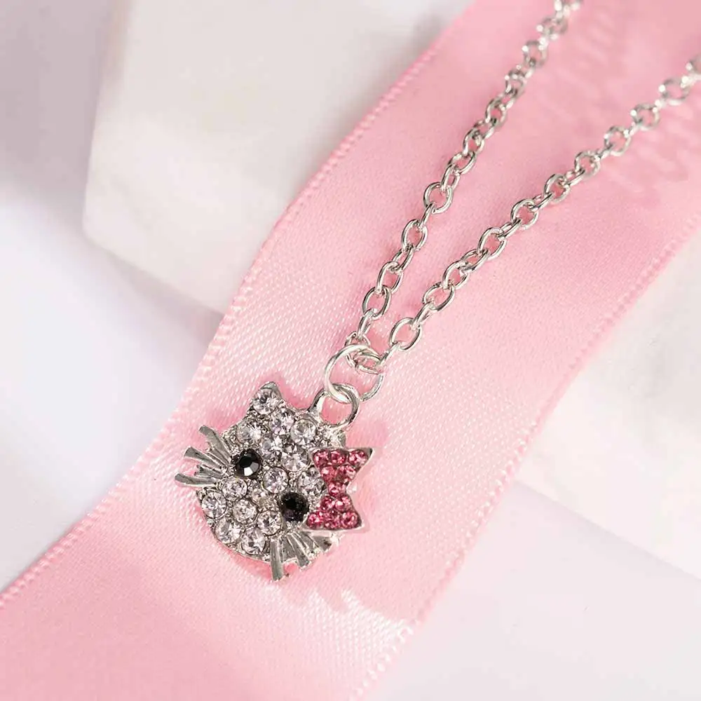 FAMSHIN Новое поступление 2017 года модная обувь с украшением в виде кристаллов Кот