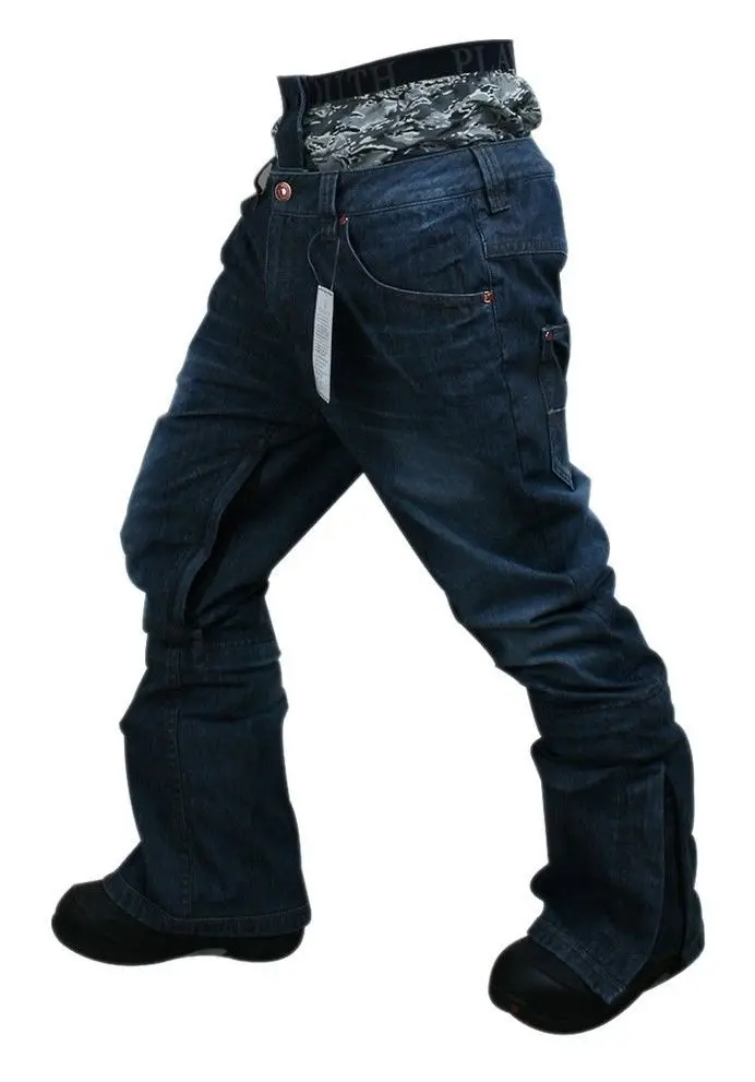

New Edition "SouthPlay" Winter Waterproof High Qulity Denim Pants