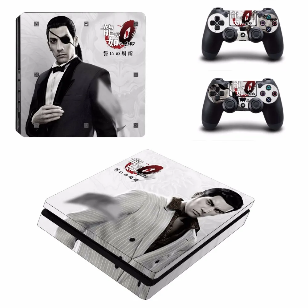 Игра якудзы Kiwami 2 PS4 тонкая кожа Стикеры для Sony Игровые приставки 4 консоли и