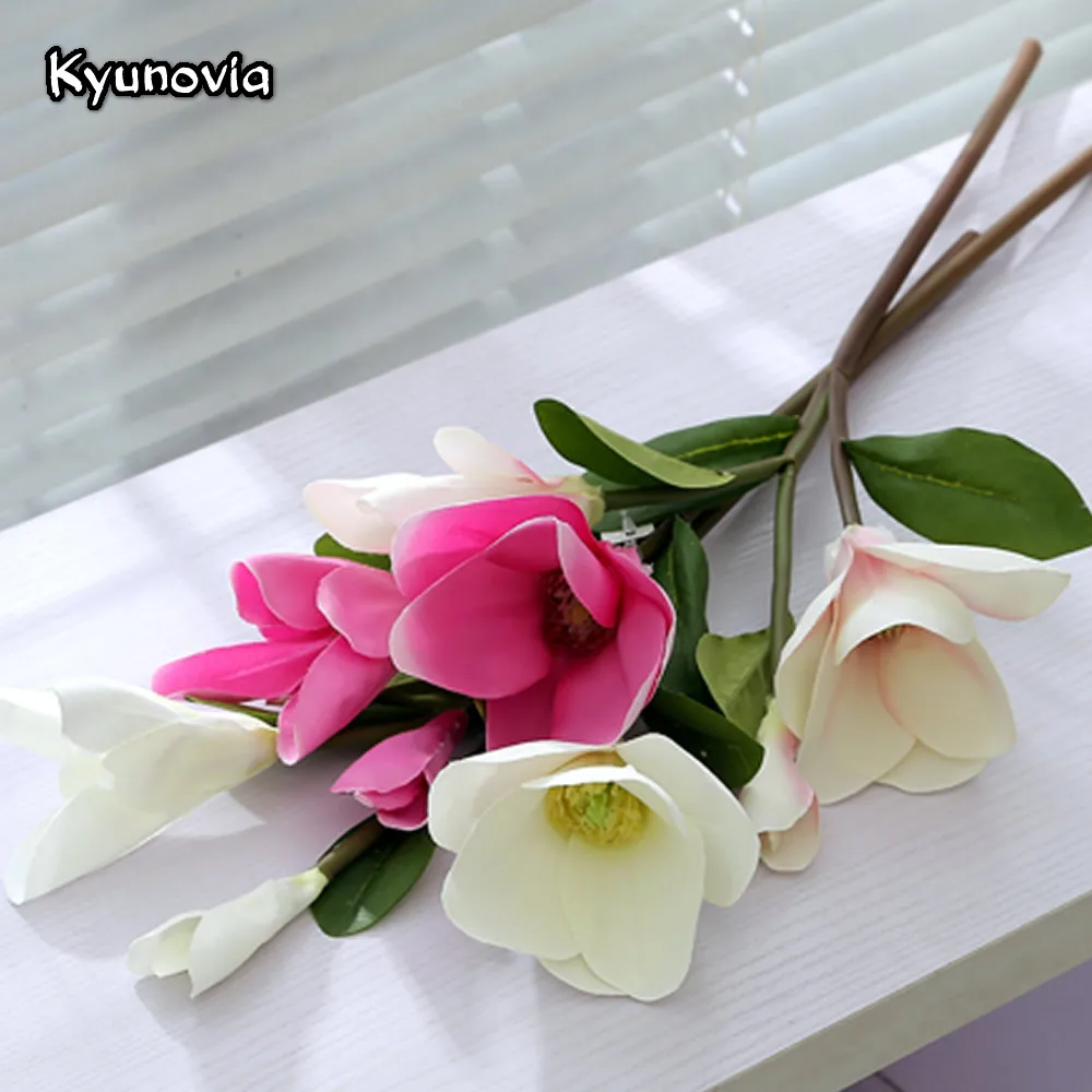 Kyunovia простой стиль Орхидея поддельные цветок Fleur Свадебные Домашний Декор партии