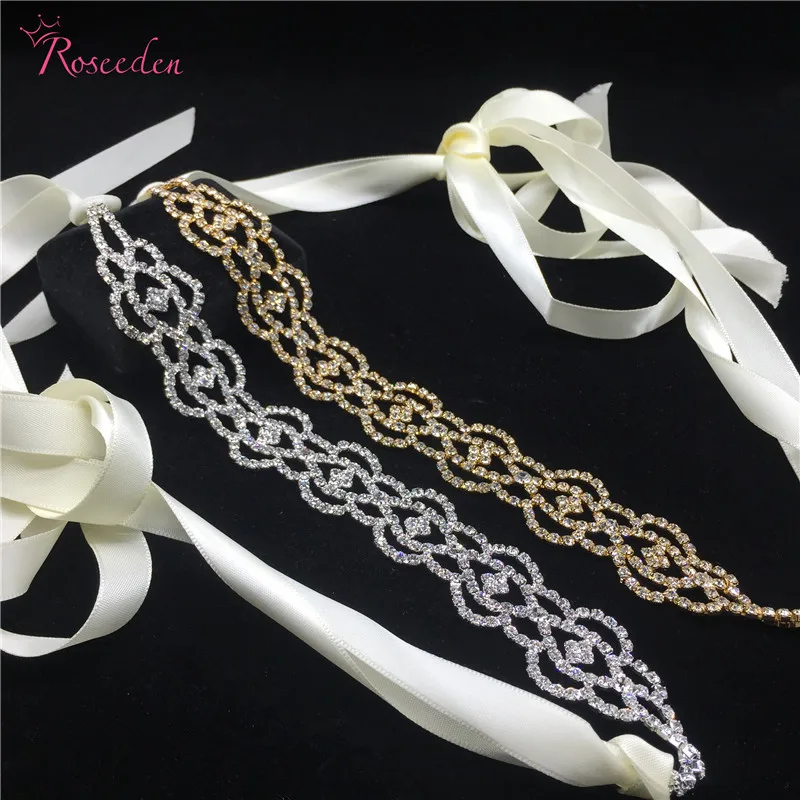 

Trendy Wedding Hair Accessory Rhinestone Crystal Headband Quinceanera Party Gift Best Quality Bridal Headpeace Jewelry RE683-4