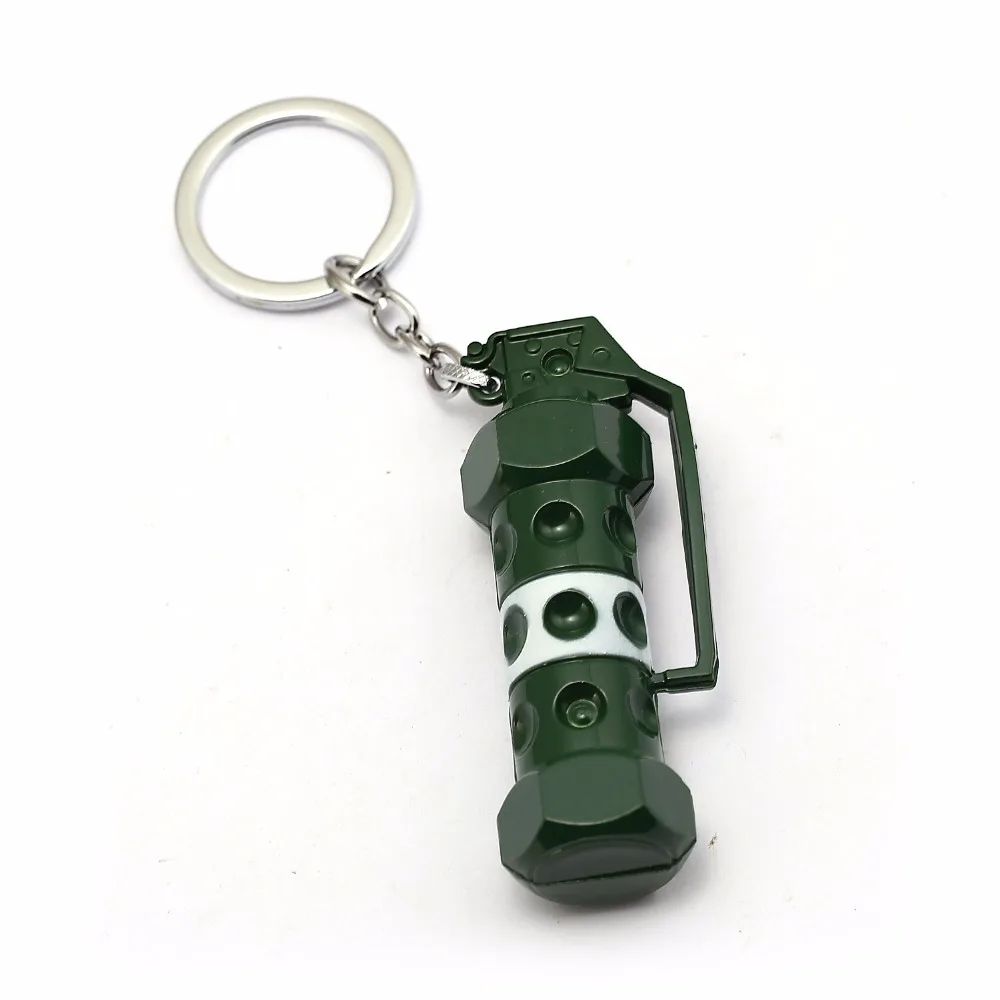 

Game PUBG Keychain Heavy Weapon Pendant Metal Key Chain llaveros Souvenir Chaveiro CS GO Key Chain Women Men Jewelry