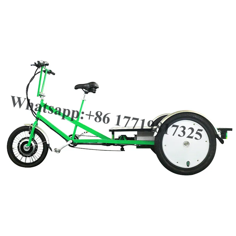 

T01D three wheels bike tricycle Electric cargo bicycle transport trike for loading vehicle