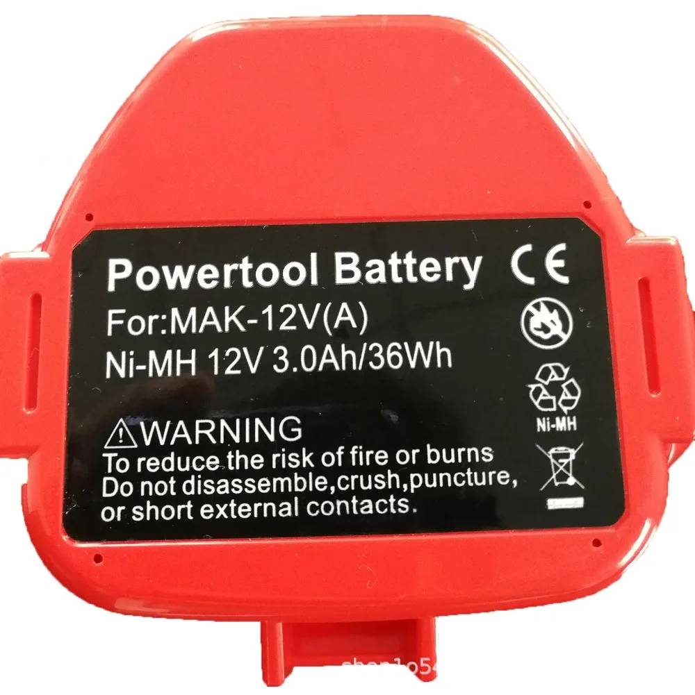 Который изготовлен Makita ние Цин ние ge Батарея 12 V 3000 мА/ч, Makita дрель электрическая отвертка инструменты с Металл-гидридных или никель