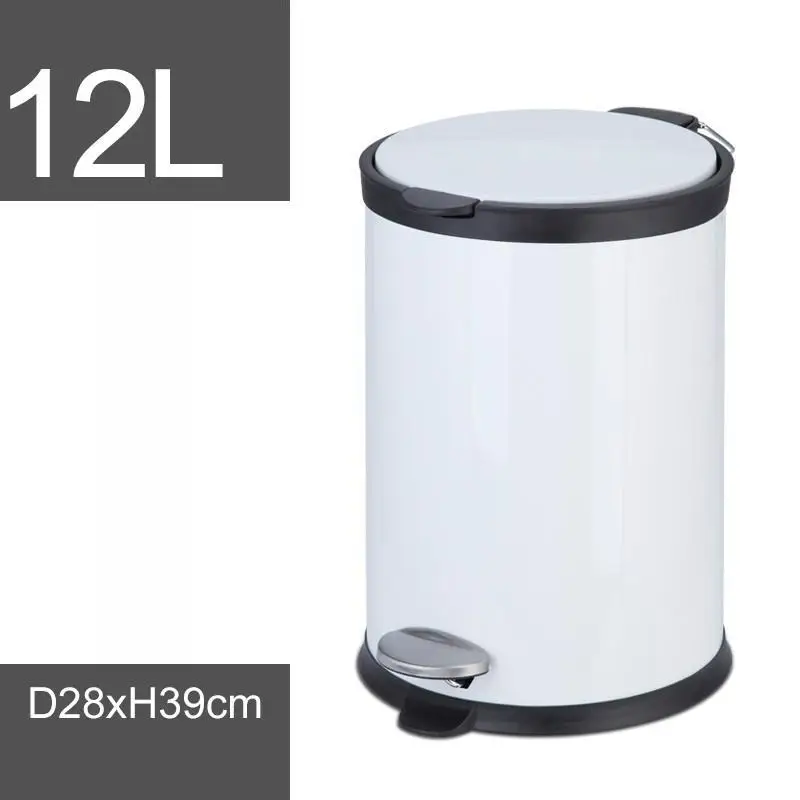 MODEL S Trashcan Kosz Na Smieci мусорный бак Habitacion Cubo Basura Papelera Cocina педаль Lixeira мусорный бак корзина для мусора - Цвет: MODEL S