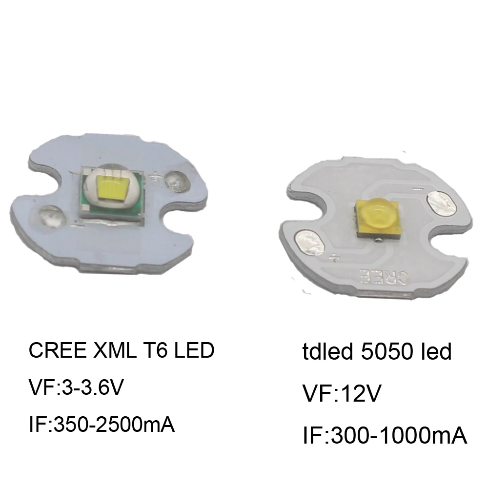 СВЕТОДИОД CREE XML XM L T6 U2 1 шт. 10 Вт холодный белый теплый синий Ультрафиолетовый