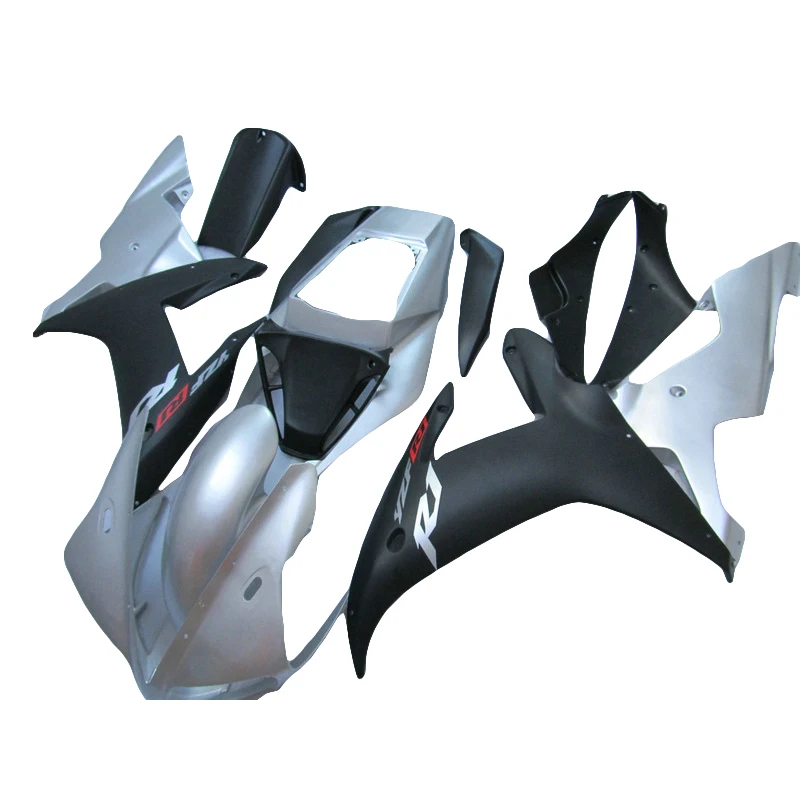 Серые изготовленные на заказ Обтекатели для мотоциклов YAMAHA R1 комплект