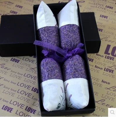 Лавандовые мешочки с натуральными сушеными цветами для сна в машине одежды