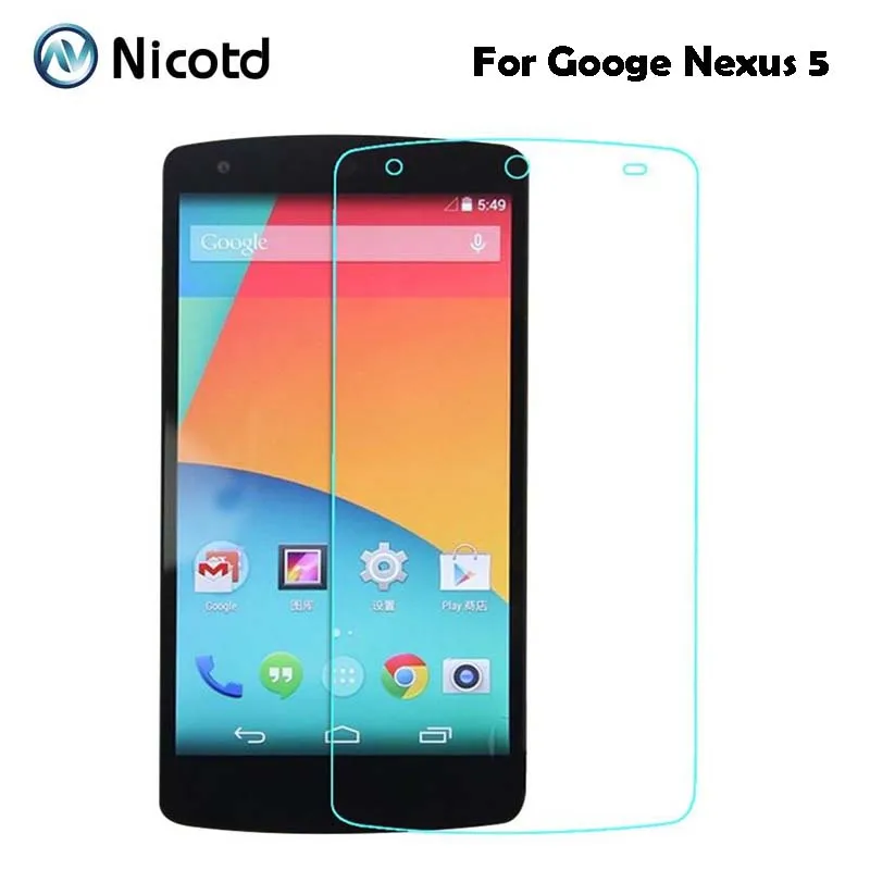 2.5D ультратонкое закаленное стекло премиум-класса пленка для LG Google Nexus 5 Nexus5 D820 D821