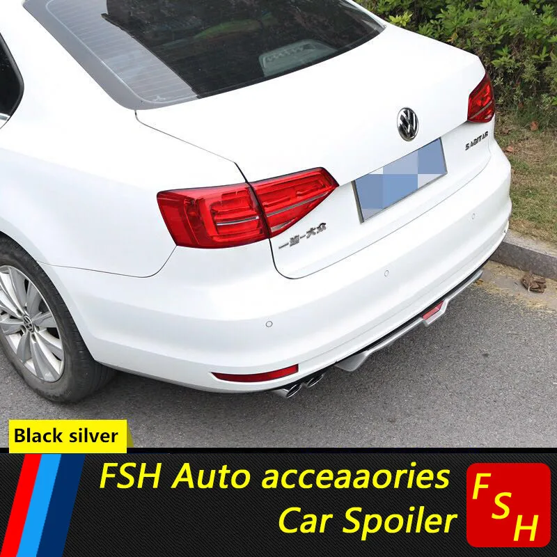 Для Jetta Задний Спойлер ABS задний бампер диффузор защитные бамперы для VW Body kit