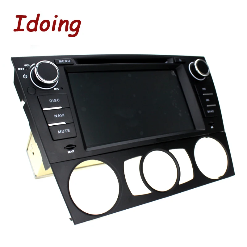 Автомагнитола Idoing на Android 9 0 мультимедийный проигрыватель с экраном 7 дюймов DVD GPS