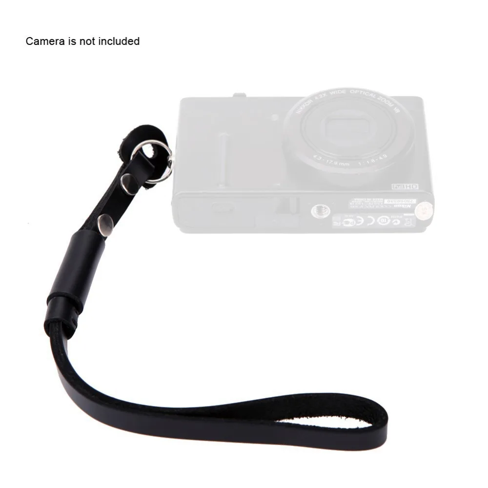 Ремешок на запястье из искусственной кожи для камеры Canon Sony Nikon|belt for canon|leather camera