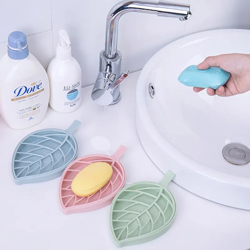 Junejour Shape Double Layer Soap Storage Box Non-slip Container Toilet Shower Tray Draining Boxs Bathroom Accessories | Дом и сад