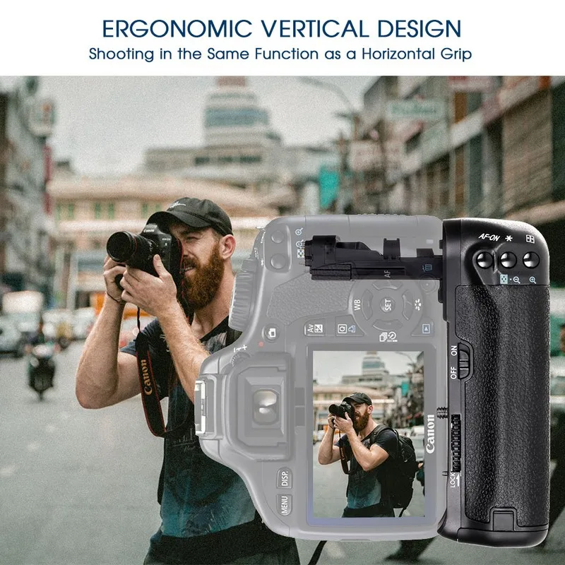 Travor Профессиональный Многофункциональный Аккумулятор для камеры CANON EOS 60D 60Da DSLR