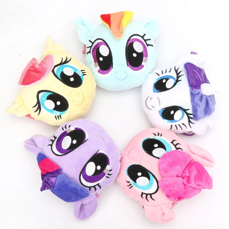 14 см фильм игрушки My Little Pony Дружба это волшебная плюшевая Сумочка для монет сумка на плечо сумка кошелек принцесса один ремень рюкзак