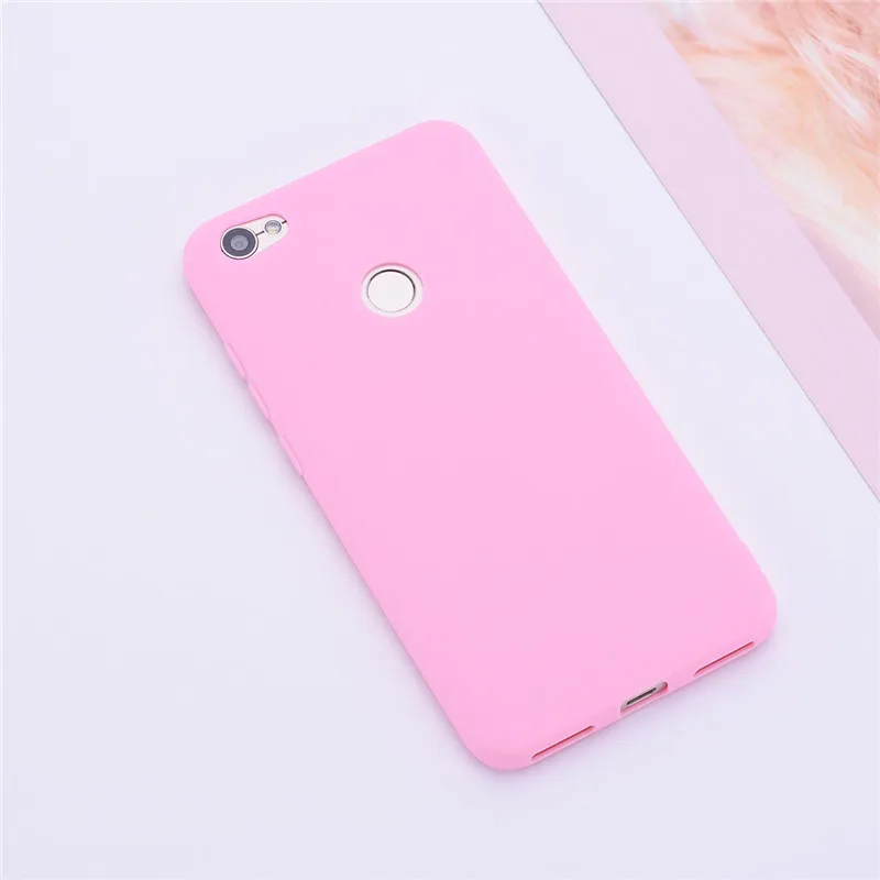 Xiaomi Redmi Note 5A чехол Redmi Note 5A Prime чехол силиконовый цветной матовый мягкий TPU чехол для Xiaomi Redmi Примечание 5A Prime чехол для телефона