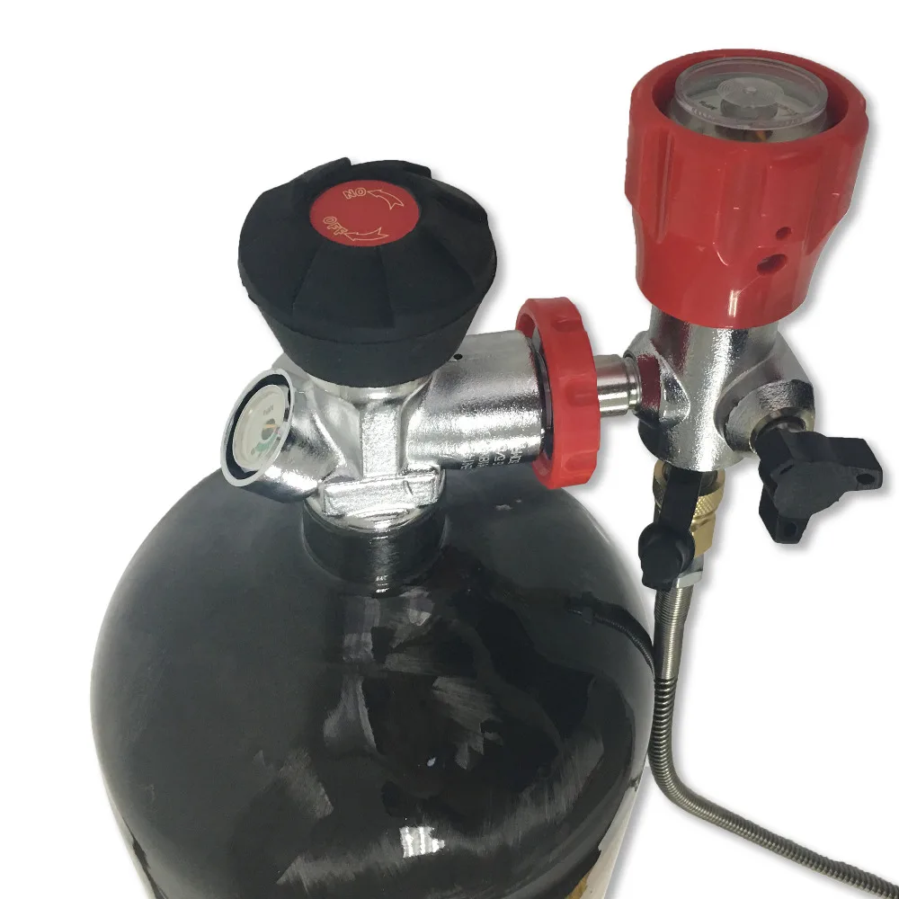 AC309301 Acecare кислородный баллон для Акваланга Airforce Condor Pcp 4500Psi из углеродного волокна