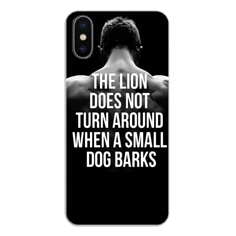 Для LG G7 Q6 Q7 Q8 Q9 V30 X Power 2 3 для OnePlus 3T 5T 6T прозрачный чехол из ТПУ Gymaholic бодибилдинг