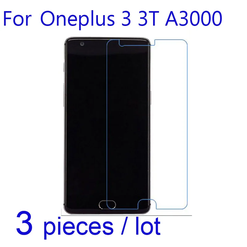 3 шт./лот Защитные пленки для экрана One Plus OnePlus 3/3T A3010/3010 5 A5000 5T A5010