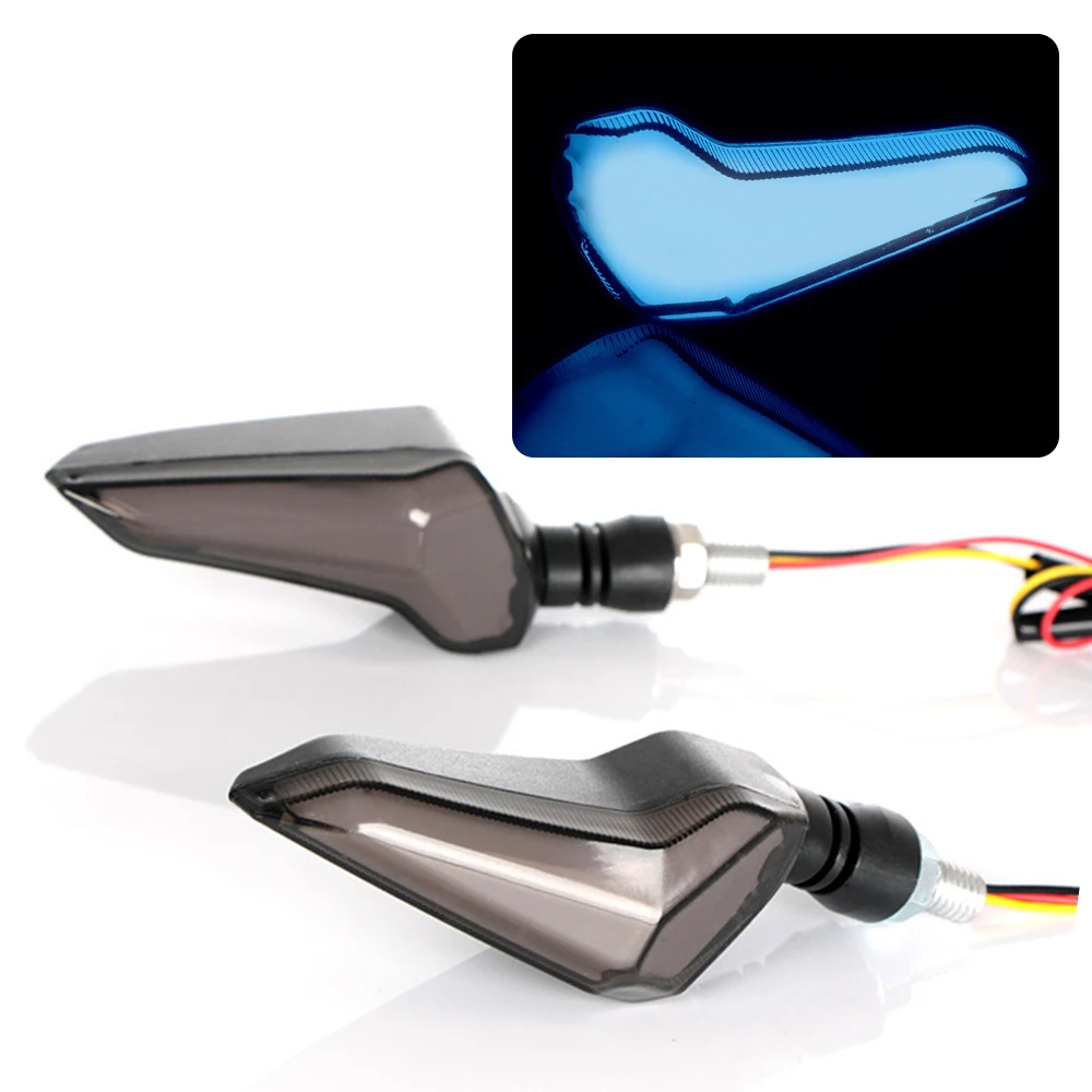 Motorcycle LED Light Flasher Turn Signal indicators for Kawasaki Z650 Honda Cbr 250r cb1000r Yamaha BMW |