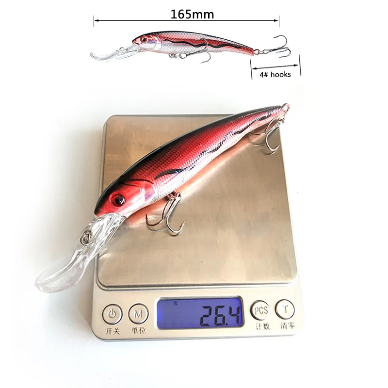 Angler Expert 8 шт./лот блесна рыболовные приманки большие воблеры 16 5 см 29 г Crankbait Peche Bass