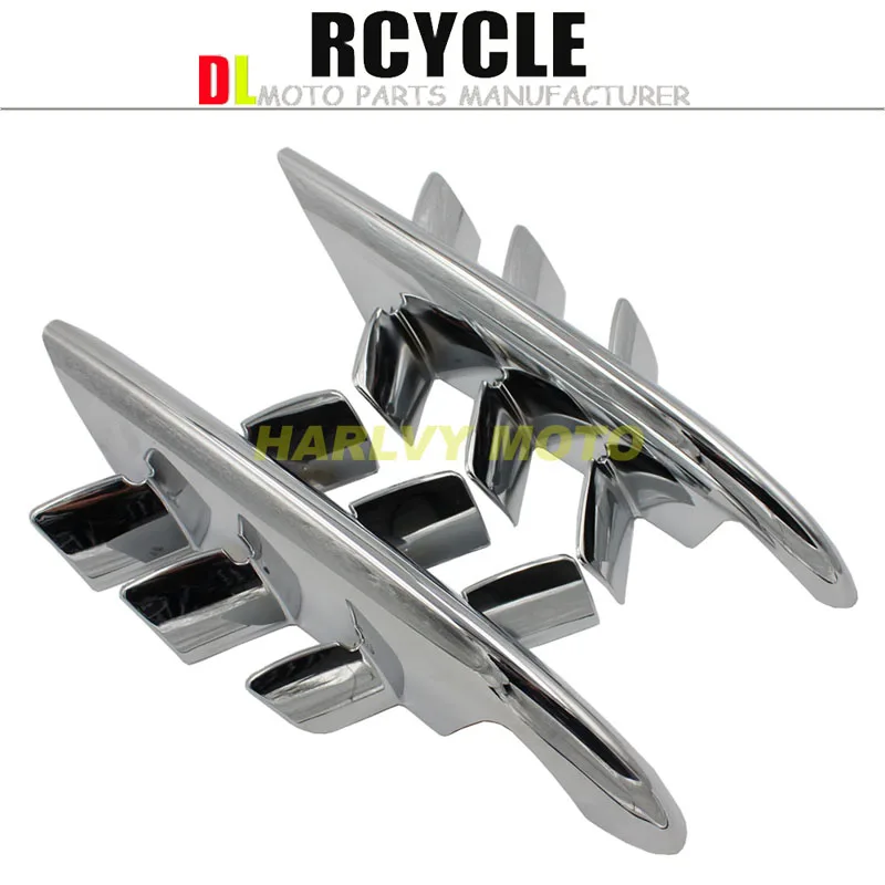 Хромированные Обтекатели Shark Gills для Honda Goldwing GL1800 2001-2010 07 08 09 | Автомобили и