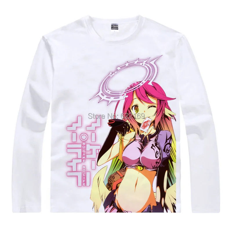 Нет игры нет жизни NGNL Сора Сиро Для мужчин Уникальная футболка в стиле аниме 3d