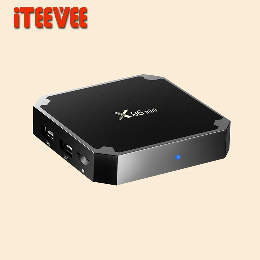 10 шт. X96 Мини Android 7 1 Smart TV BOX ГБ/8 ГБ 2 ГБ/16 четырехъядерный процессор Amlogic S905W с