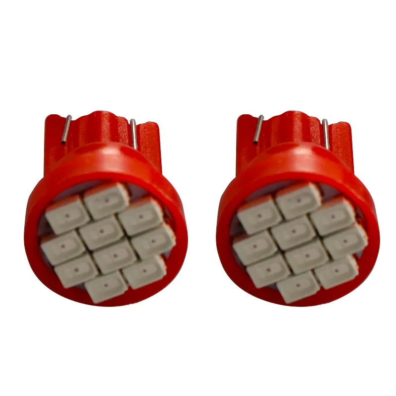 1000 шт. Автомобильные светодиодные лампы T10 10 SMD 1206 W5W 194 168 12 В|led w5w|led t10t10 10smd |