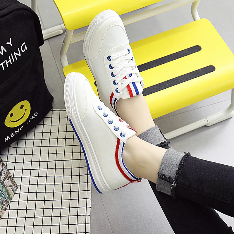 Обувь для скейтбординга Универсальные кроссовки на плоской подошве Белая обувь