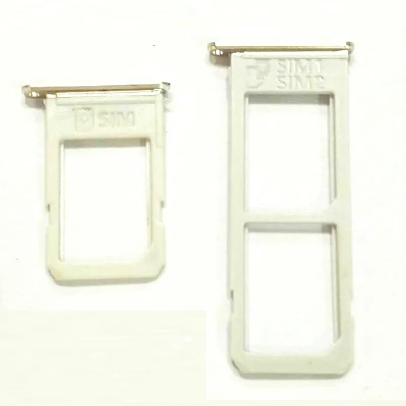 Черный/белый/золотой одинарный/двойной слот для Micro SIM карты Адаптеры Samsung Galaxy S6 Edge