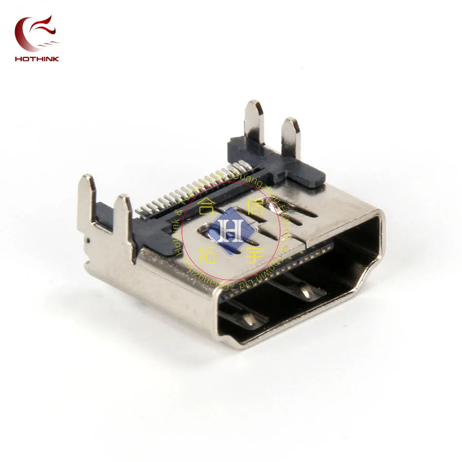 Коннектор HOTHINK 10 шт./лот с гнездом HDMI для консоли PS4 Playstation 4|connector hdmi|connector jackconnector 1/4